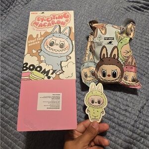 Pop Mart Labubu The Monsters Exciting Macaron Vinyl Face (2 blind boxes)